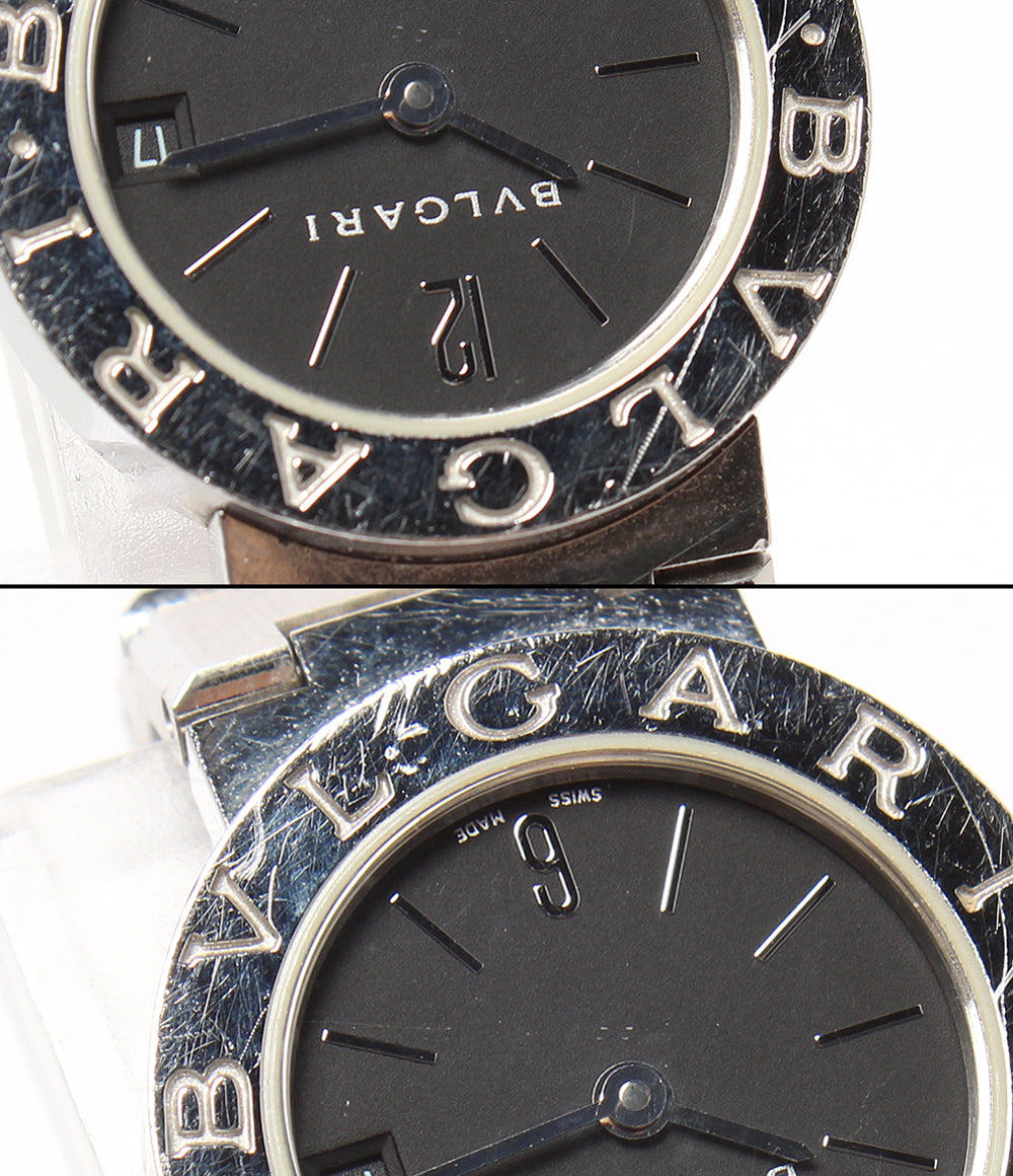 BVLGARI 腕時計 ブルガリ・ブルガリ クオーツ ブラック BB23SS レディース ブルガリ