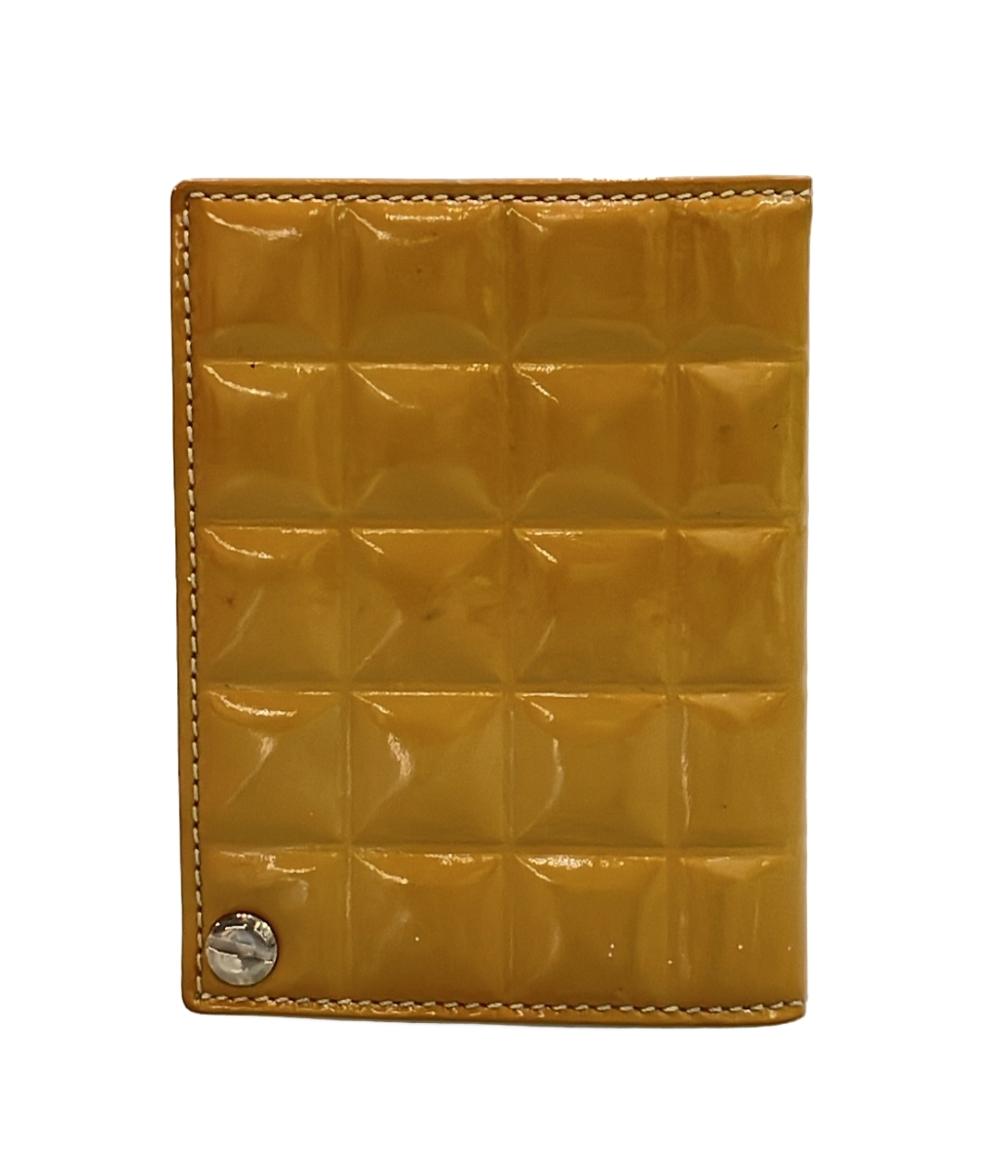 CHANEL カードケース シルバー金具 チョコバー レディース シャネル