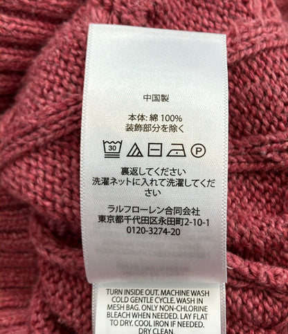 POLO RALPH LAUREN 長袖 ケーブル ニット レディース SIZE XS ポロ・ラルフローレン