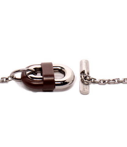 美品 HERMES ネックレス シェーヌ マイヨン メンズ エルメス