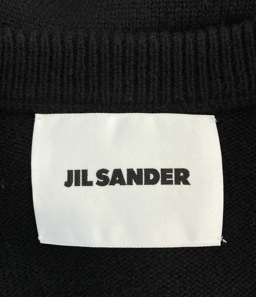JIL SANDER ウールカシミヤVネックニット25ss メンズ SIZE 52 (XL) ジルサンダー