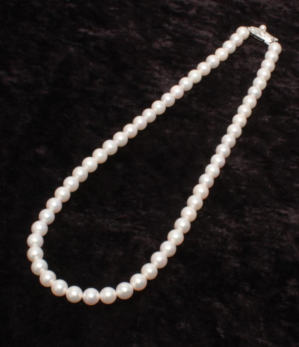 TASAKI ネックレス SV パール 7.0-7.5mm レディース タサキ