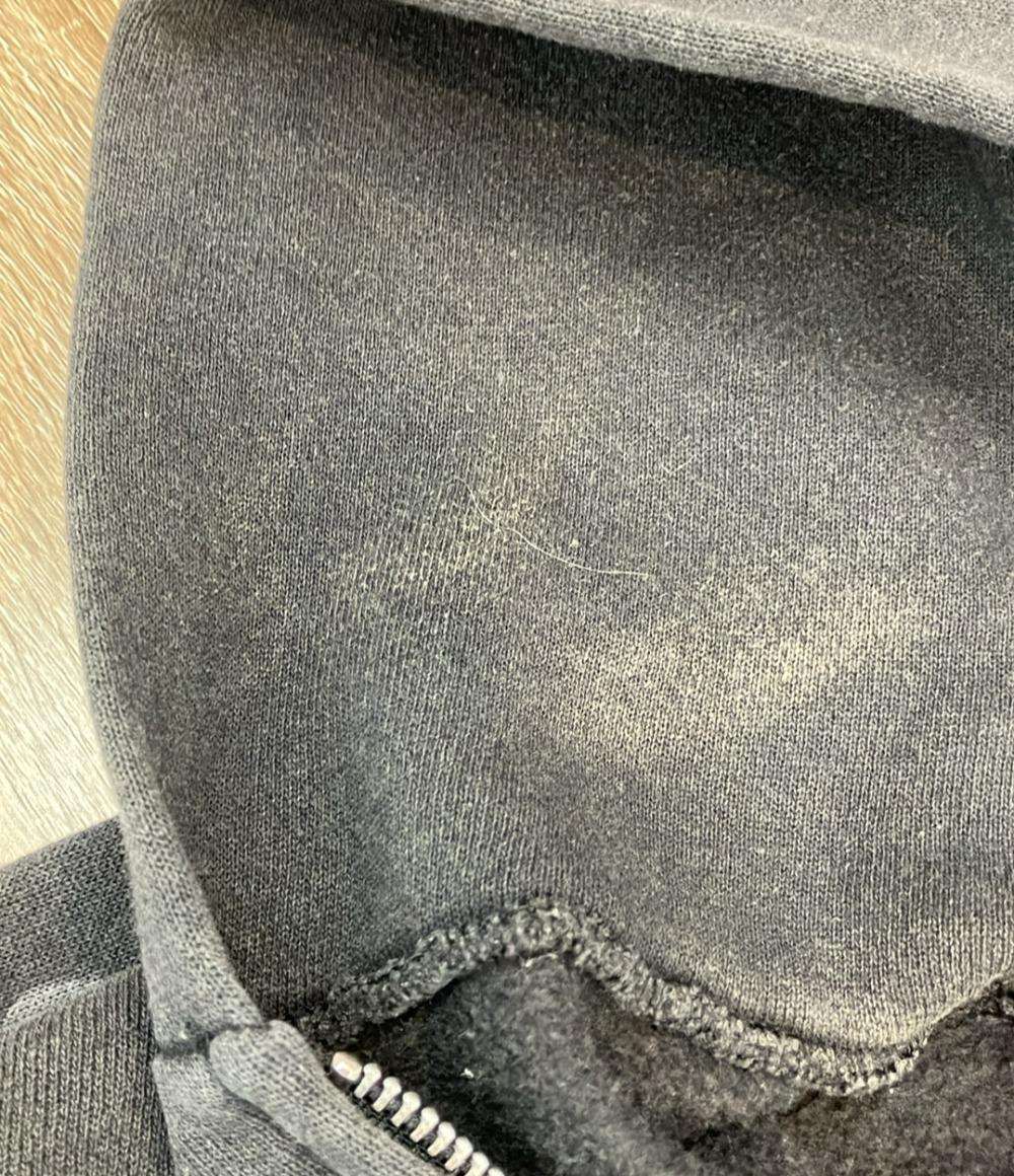 訳あり HARLEY DAVIDSON パーカー 長袖 スウェット フルジップ  ロゴ  バックプリント 00SS USA製 メンズ SIZE 3XL ハーレーダビッドソン