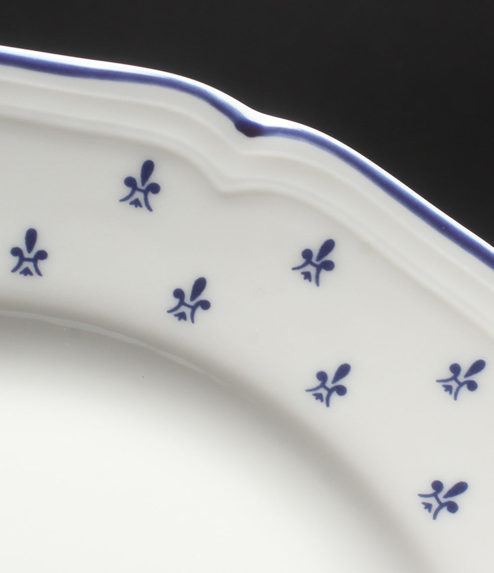 美品 Richard Ginori プレート 皿 2点セット 20cm ロイヤルブルー リチャードジノリ