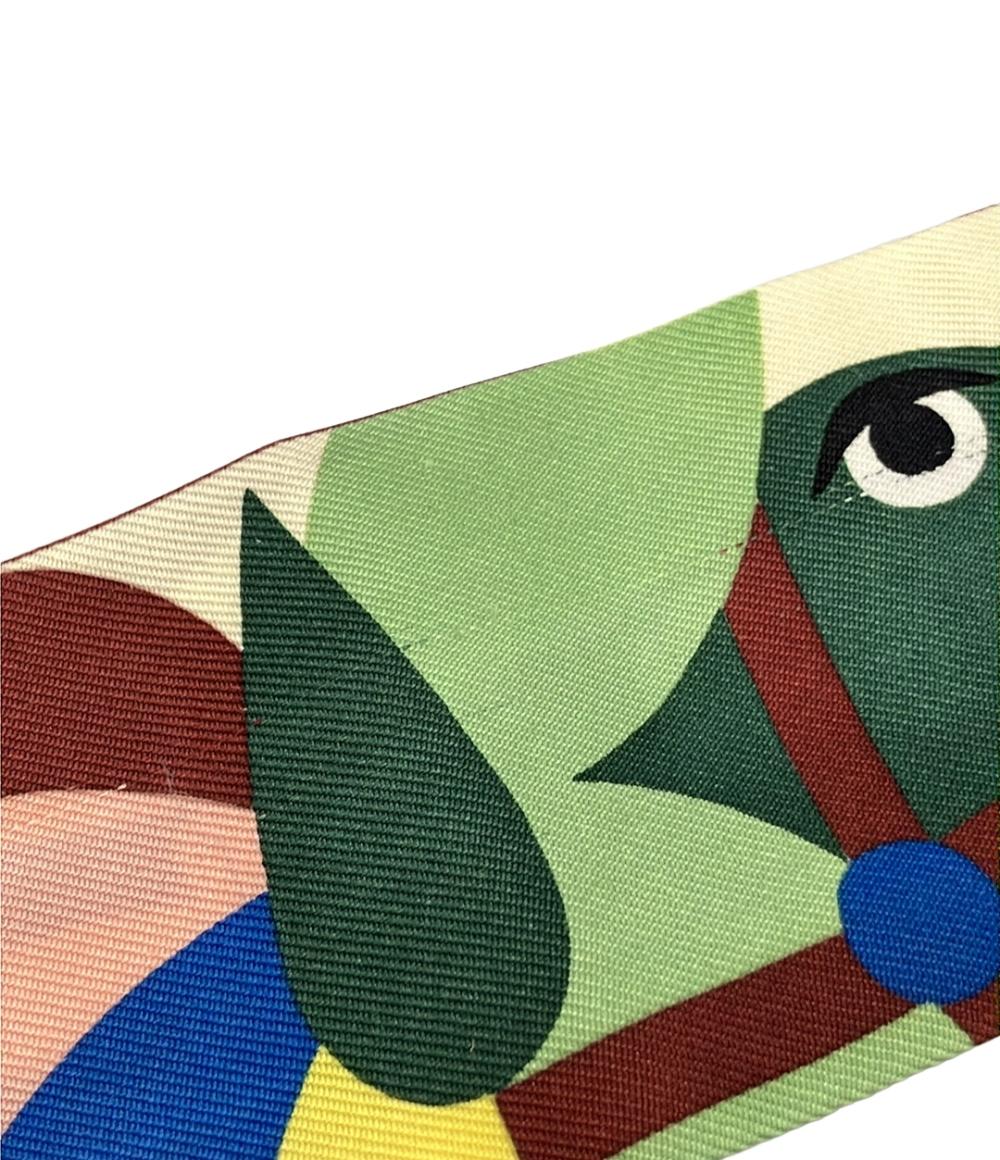 エルメス スカーフ シルク100% PARADE EN FANFARE ツイリー レディース HERMES