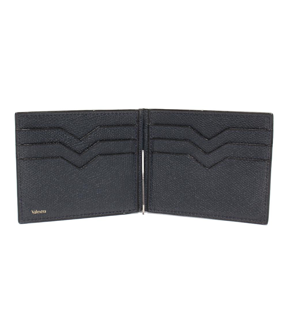 Valextra カードケース マネークリップ付き メンズ ヴァレクストラ