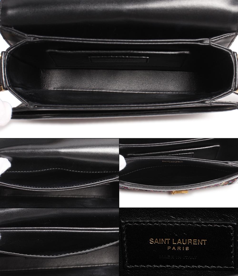 サンローラン ショルダーバッグ ゴールド金具 ツイ－ド ツイードソルフェリーノ レディース SAINT LAURENT