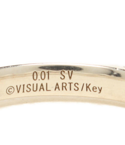 リング 指輪 SV オーシャンドロップダイヤモンド 0.01ct Summer Pockets Key25周年 鳴瀬しろは エンゲージリング レディース SIZE 15号