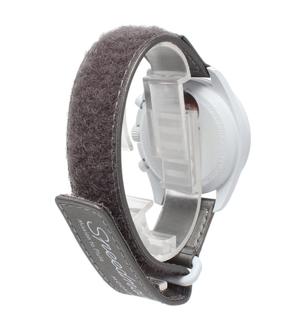 美品 OMEGA Swatch 腕時計 Mission to Pluto バイオセラミック ムーンスウォッチ クオーツ ホワイト SO33M101 メンズ オメガ スウォッチ