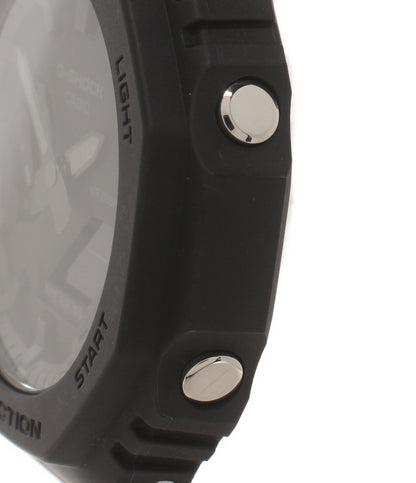美品 CASIO 腕時計 G-SHOCK クオーツ ブラック GA-2100 メンズ カシオ