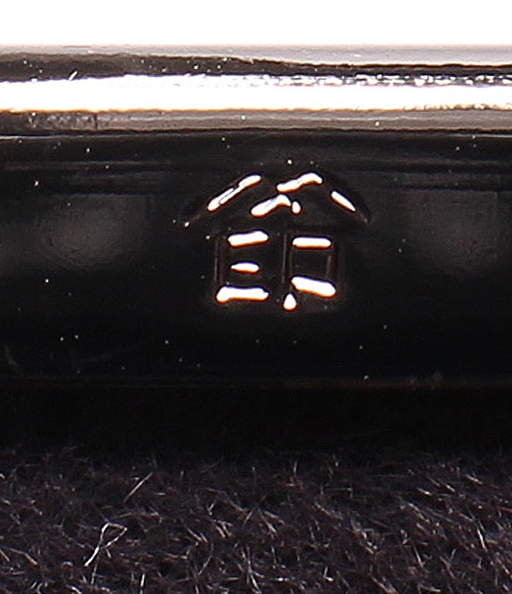 美品 インデンヤ がま口財布 トンボ柄 レディース INDEN-YA