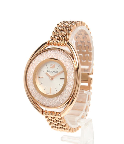 美品 SWAROVSKI 腕時計 クオーツ レディース スワロフスキー
