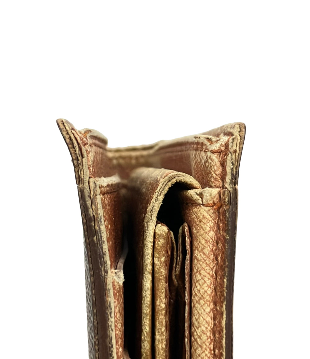 訳あり LOUIS VUITTON 二つ折り財布 ポルトフォイユ マルコ モノグラム M61675 メンズ ルイ・ヴィトン
