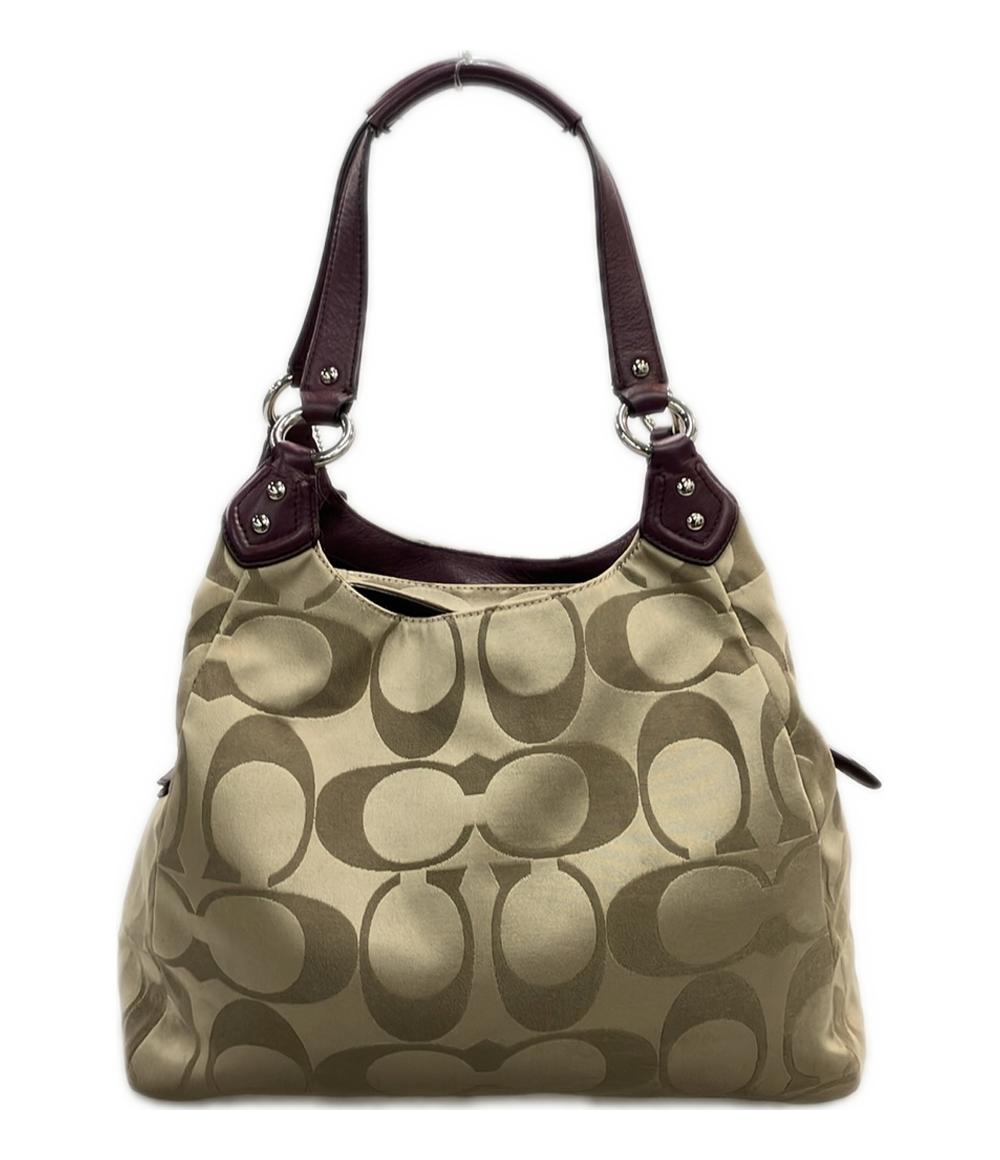 コーチ ショルダーバッグ 肩掛け レザー シグネチャー レディース COACH