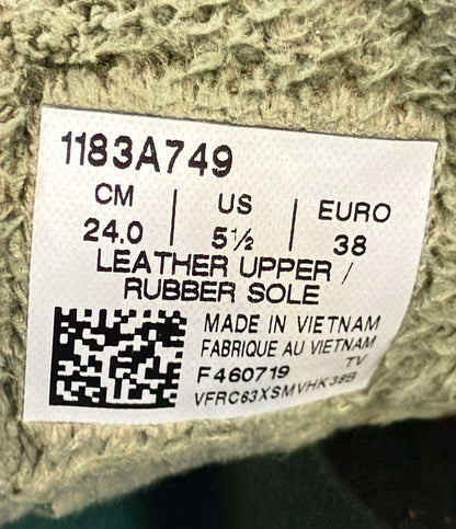 ONITSUKA TIGER ショートブーツ リンカン 1183A749 レディース SIZE 24.0 (L) オニツカタイガー