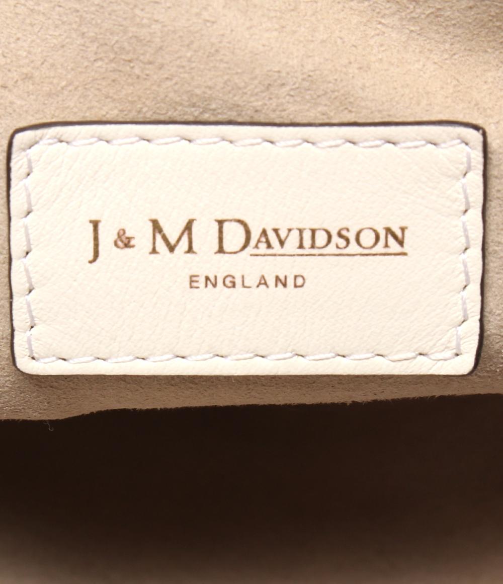 ジェイアンドエムデヴィッドソン 巾着ショルダーバッグ フリンジ  肩掛け レディース J&M Davidson