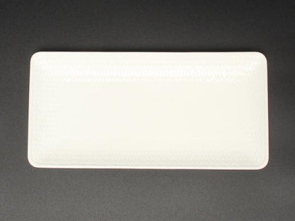 美品 WEDGWOOD ロングトレイ スクエアプレート 皿 21cm ジオ GIO ウエッジウッド
