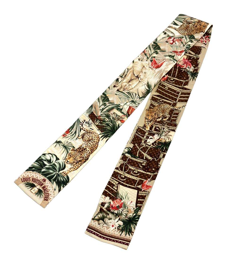 LOUIS VUITTON スカーフ シルク100% バンドー ヴォワイヤージュ エクストラ オルディネール M73855 レディース ルイ・ヴィトン