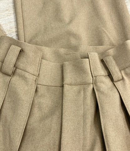 Cygne ハイウエスト タック ワイドパンツ レディース SIZE 00 (XS) シーニュ