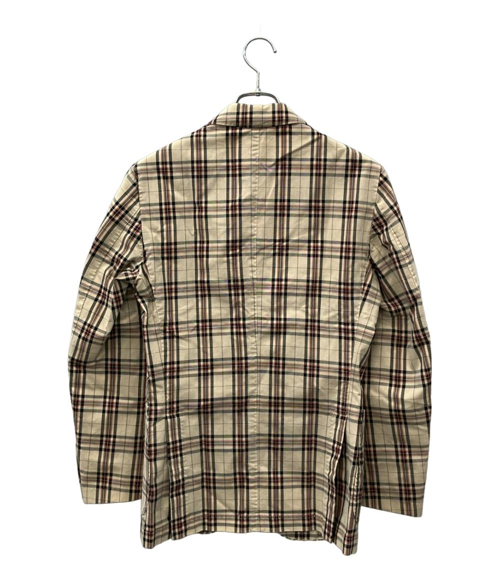 L.B.M.1911 チェック柄 ジャケット メンズ SIZE 42 ルビアム 1911