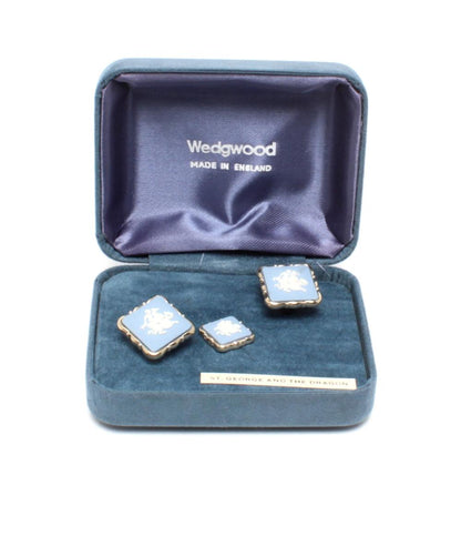 ウェッジウッド カフス タイピン 2点セット メンズ WEDGWOOD