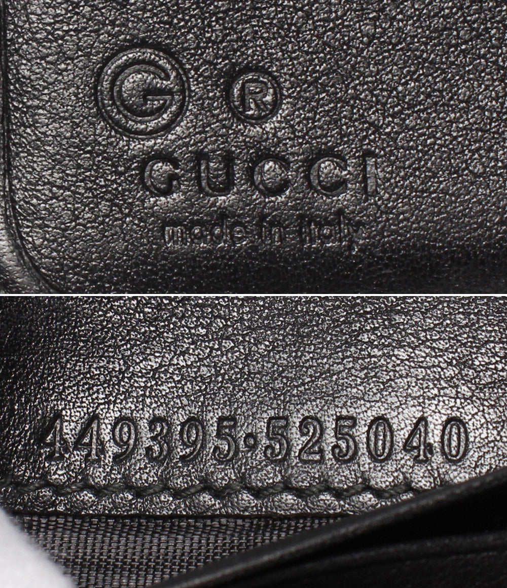 GUCCI 二つ折り財布 マイクログッチシマ 449395 525040 レディース グッチ