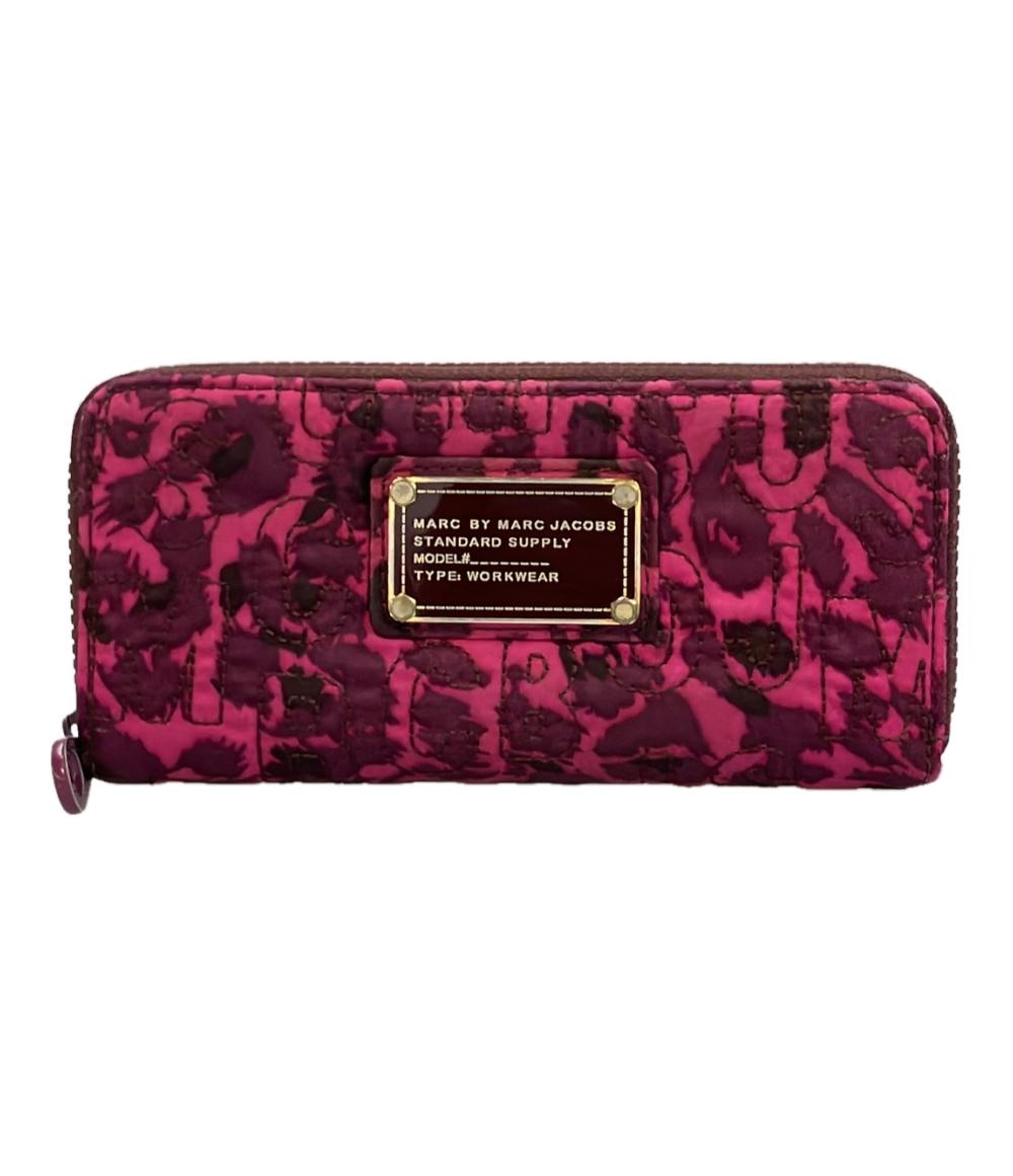 マークバイマークジェイコブス ラウンドファスナー長財布 レディース MARC BY MARC JACOBS