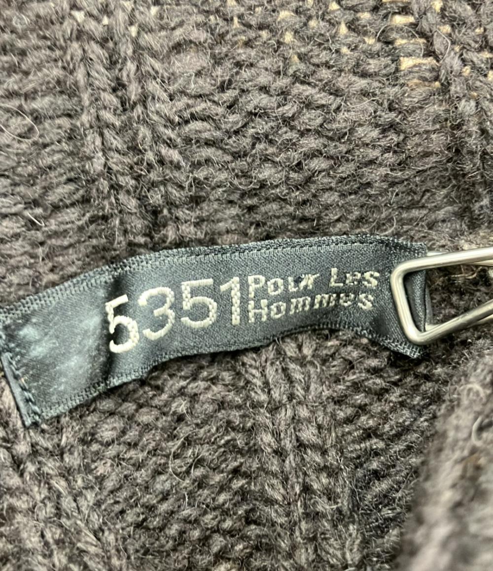 ゴーサンゴーイチプールオム 長袖ニット メンズ (複数サイズ) 5351 POUR LES HOMMES