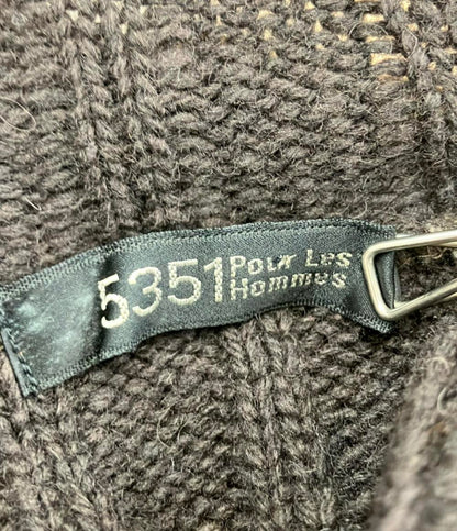 ゴーサンゴーイチプールオム 長袖ニット メンズ (複数サイズ) 5351 POUR LES HOMMES