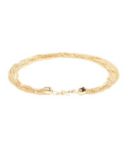 美品 ブレスレット K18 6連 レディース