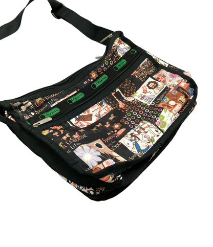 LeSportsac ショルダーバッグ 斜め掛け 動物柄 アニマル柄 レディース レスポートサック