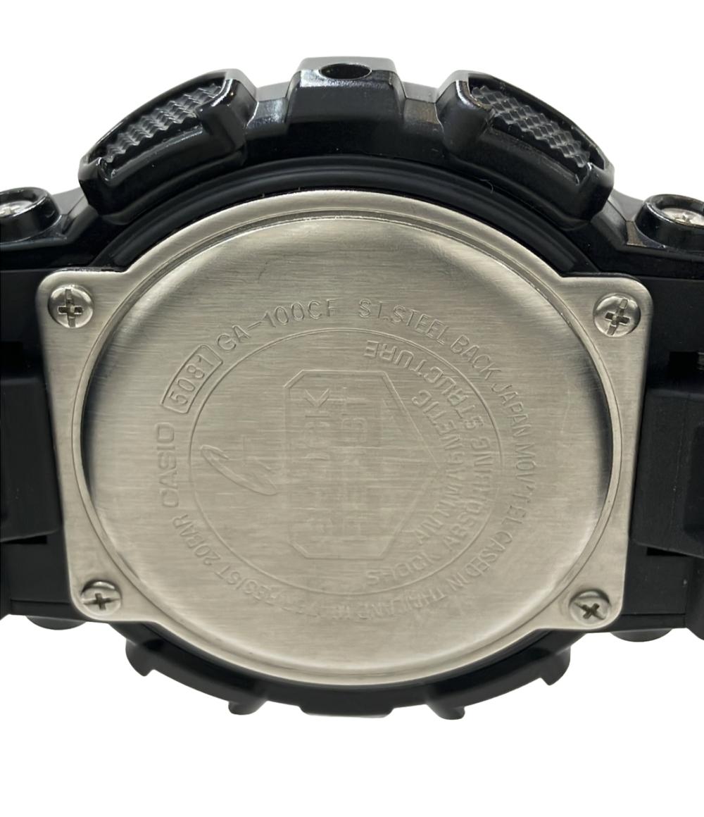 CASIO 腕時計 G-SHOCK クオーツ GA-100CF メンズ カシオ