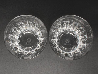 美品 Baccarat ロックグラス タンブラー 2点セット ペア エトナ バカラ