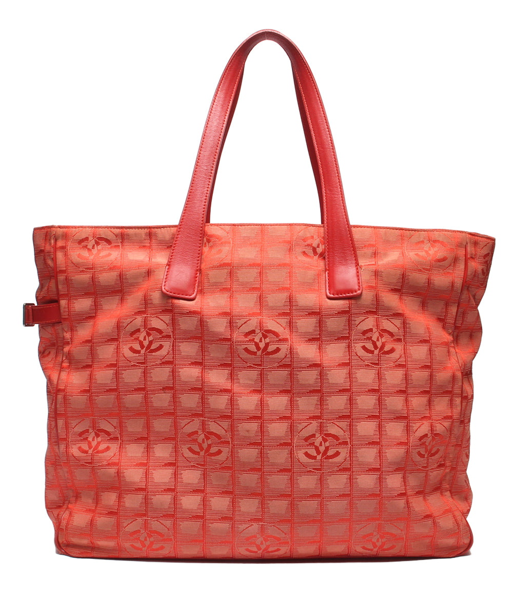CHANEL トートバッグ シルバー金具 ７番台 ニュートラベルライントートTGM A15826 レディース シャネル