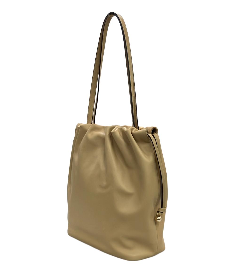 美品 コーチ トートバッグ フェイ ドローストリング  レザー CV947 レディース COACH