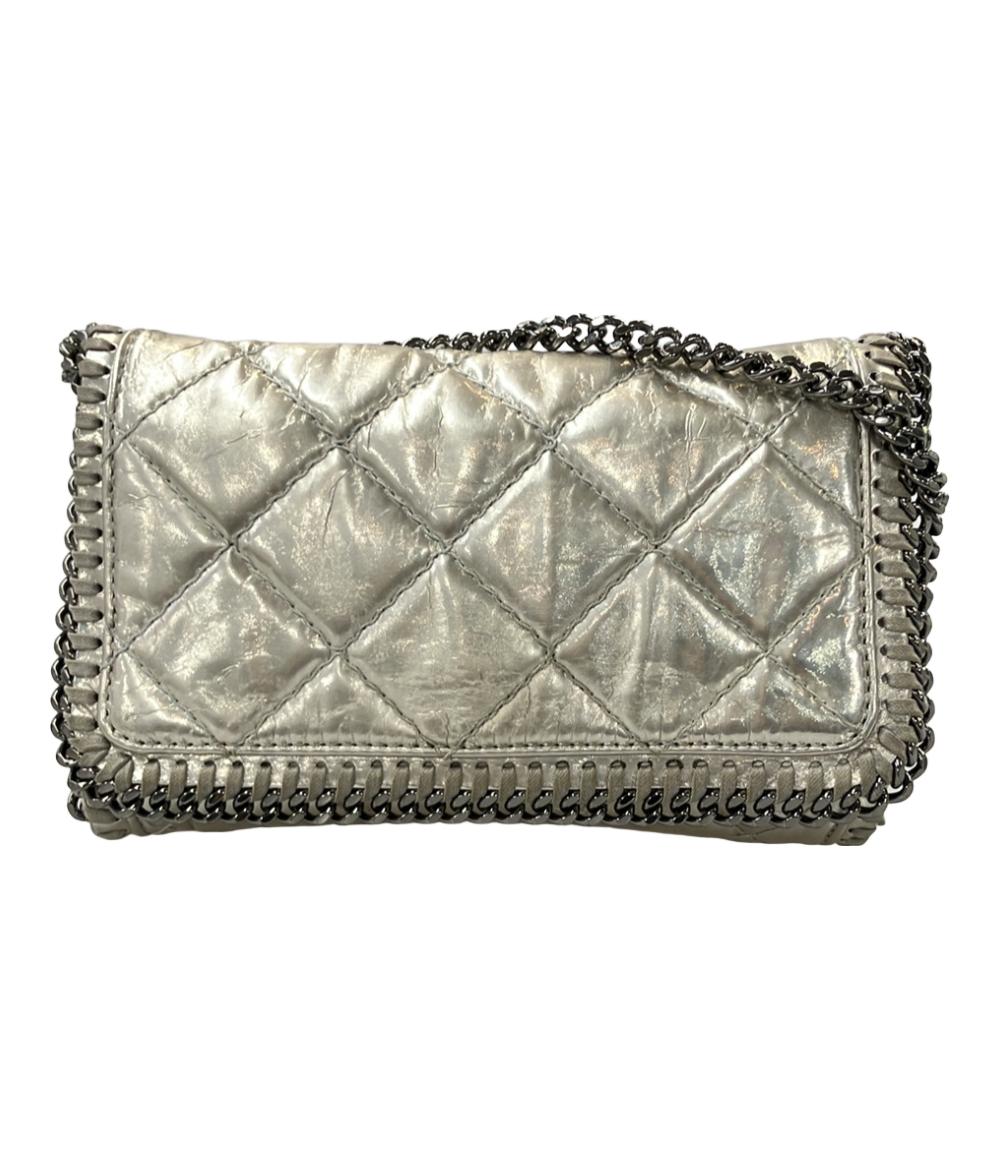 Stella McCartney ショルダーバッグ 斜め掛け メタリック レディース ステラマッカートニー