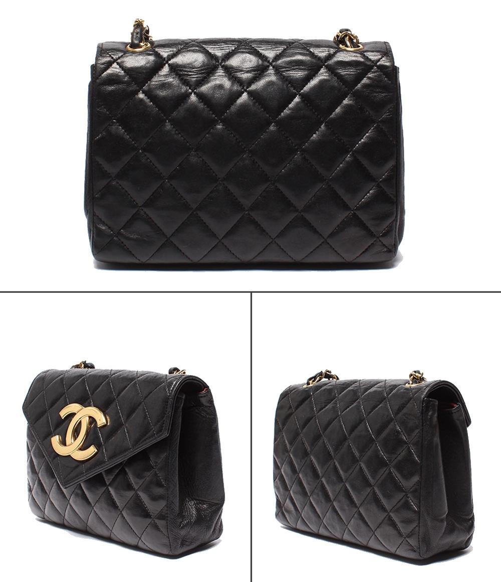 CHANEL チェーンショルダーバッグ シングルチェーン シングルフラップ