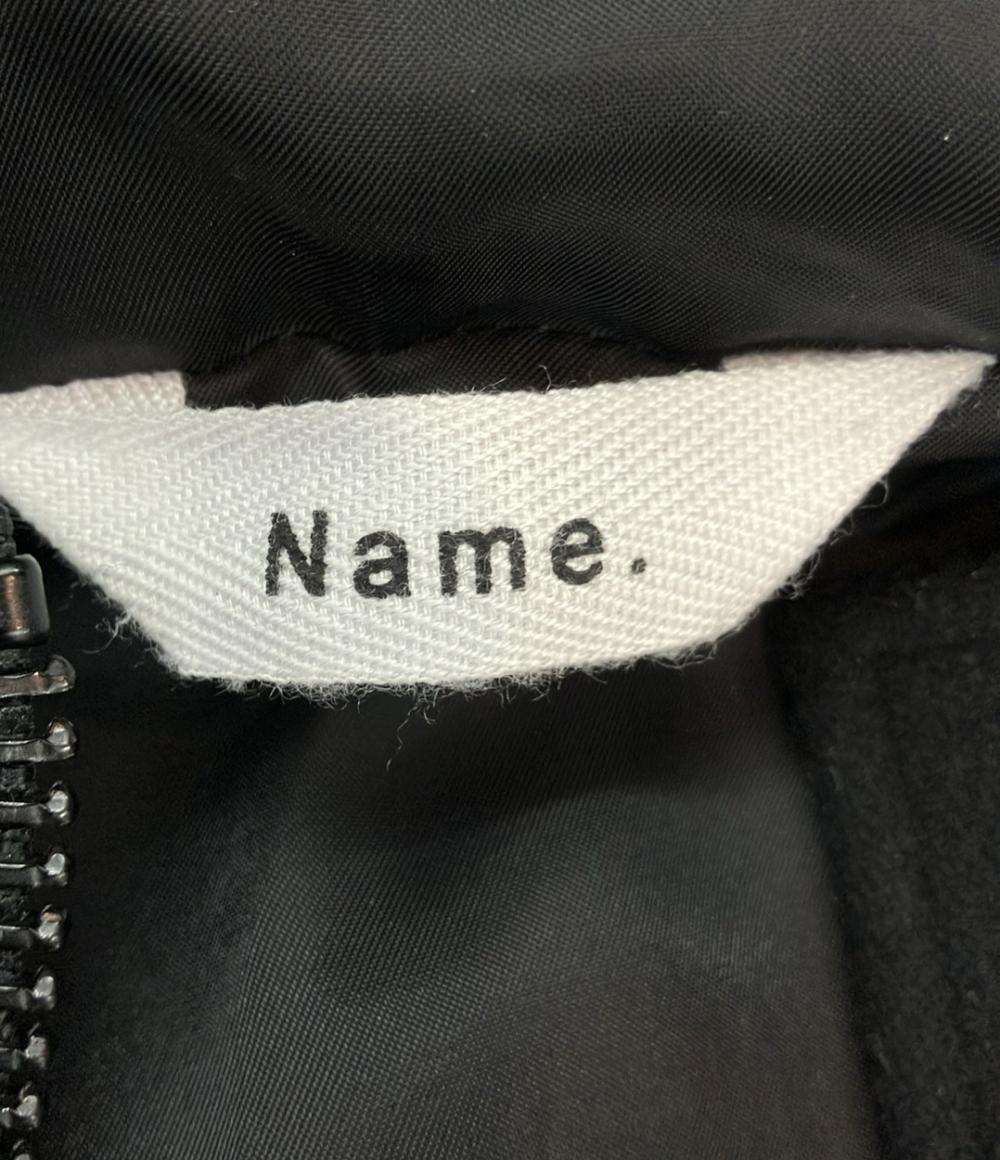 Name. スタジャン フーデッド 袖レザー ダブルジップ スナップボタン NMJK-22AW-003 メンズ SIZE 2 (M) ネーム