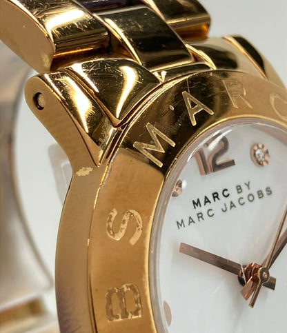 MARC BY MARC JACOBS 腕時計 クオーツ ホワイト MBM3077 メンズ マークバイマークジェイコブス