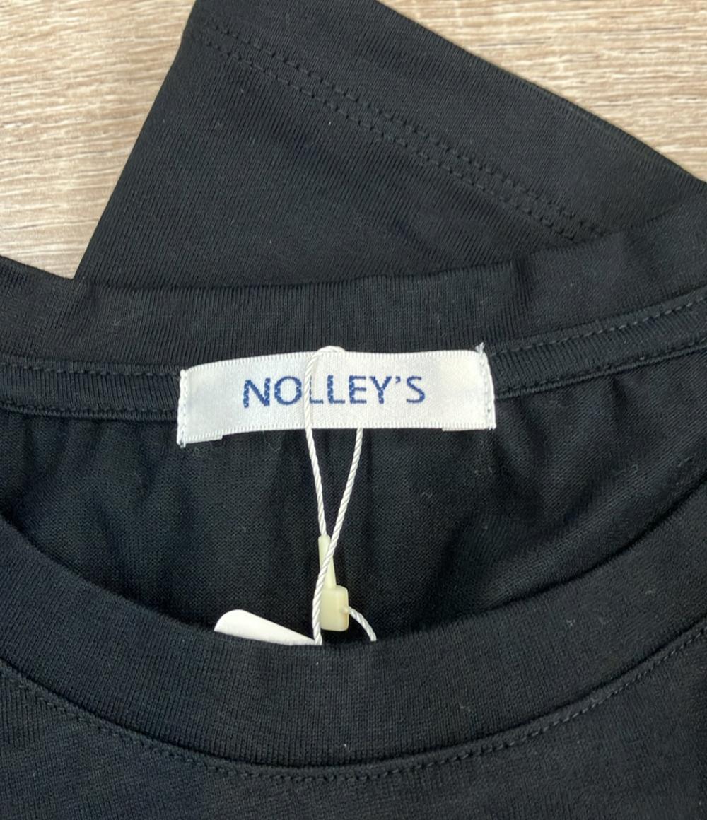 美品 ノーリーズ BASIC 5分袖プルオーバーカットソー レディース SIZE 38 (S) NOLLEY'S