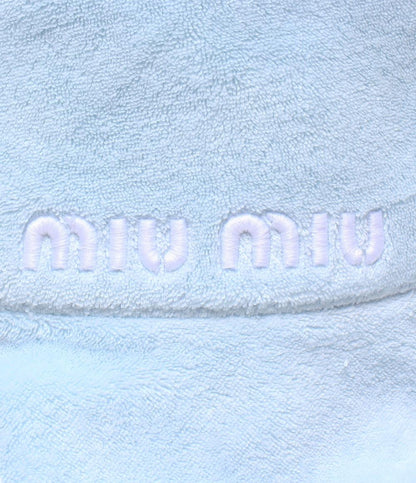 美品 ミュウ ミュウ バケットハット パイル レディース SIZE M Miu Miu