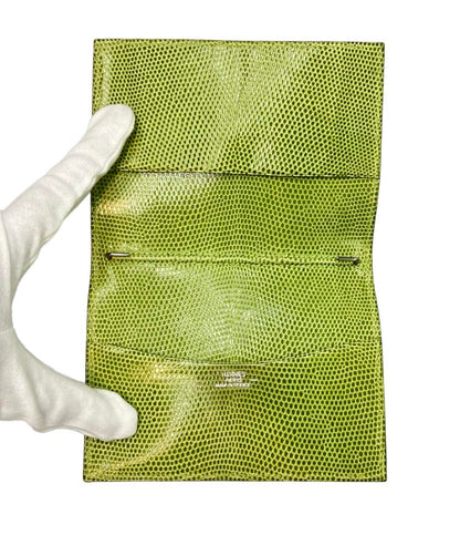 HERMES 手帳カバー ▫︎F刻印 シルバー金具 リザード アジェンダ レディース メンズ エルメス