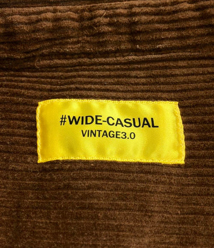 長袖シャツ コーデュロイ メンズ SIZE L WIND-CASUAL