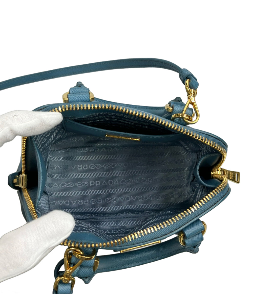 PRADA ハンドバッグ ショルダーバッグ 2WAY 斜め掛け ミニサフィアーノ