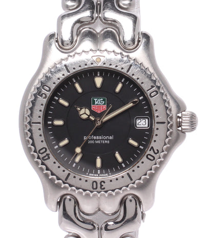 TAG HEUER 腕時計 セル S/el プロフェッショナル 200M クオーツ ブラック WG1114-K0 メンズ タグホイヤー