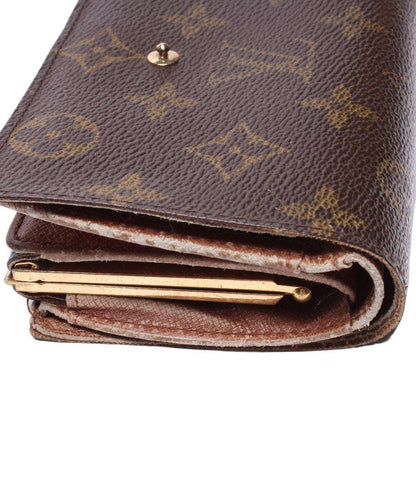 訳あり ルイ・ヴィトン 二つ折り財布 ポルトフォイユ ヴィエノワ モノグラム M61663 レディース LOUIS VUITTON