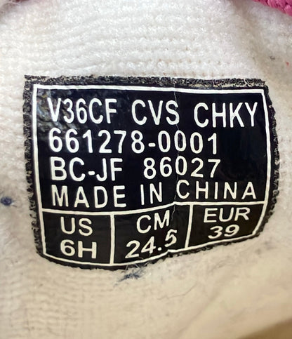VANS 厚底ローカットスニーカー 661278-0001 レディース SIZE 24.5 (L) ヴァンズ