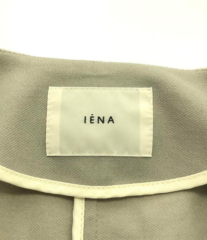 イエナ ノーカラージャケット レディース SIZE 38 (M) IENA