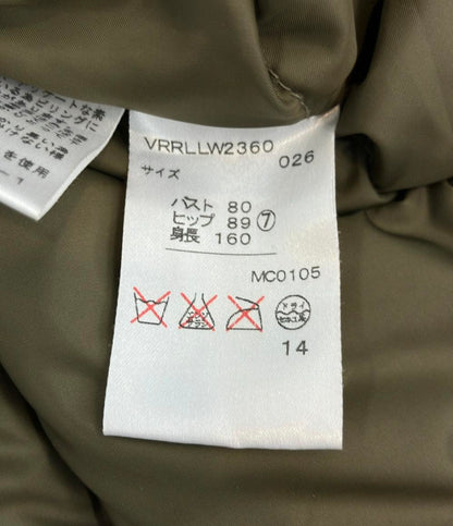 RALPH LAUREN ダウンベスト ファー付き ダブルジップ VRRLLW2360 レディース SIZE 7 (S) ラルフローレン