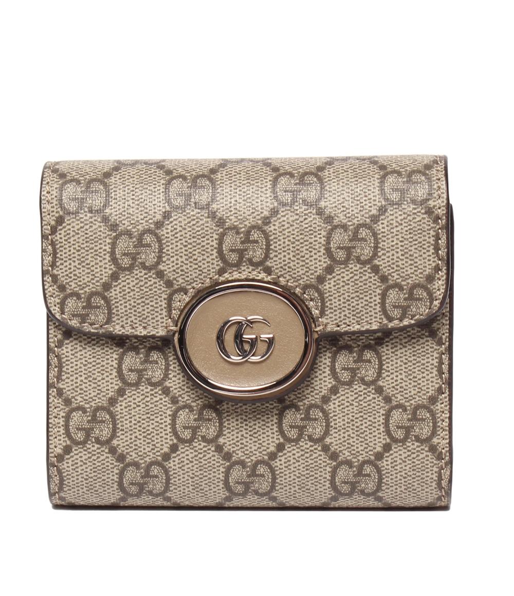 グッチ 三つ折り財布 GGスプリーム 760197 2067 ユニセックス GUCCI